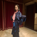 丹前でニュー着物スタイル